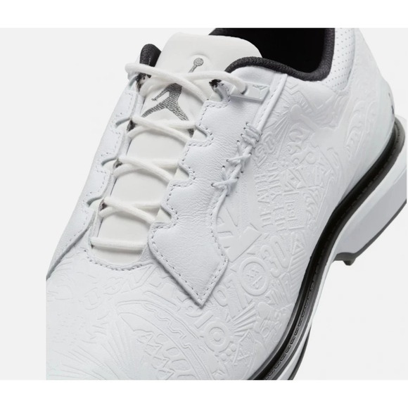 Nike Air Jordan ADG 5 \'White Black Pure‎ Platinum\' FQ6642-102 Men\'s Size 8 main image 5